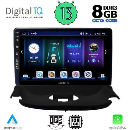 DIGITAL IQ BXD 8505_CPA (9inc) MULTIMEDIA TABLET for PEUGEOT 206 mod. 1998-2006