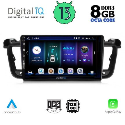 DIGITAL IQ BXD 8518_CPA (9inc) MULTIMEDIA TABLET for PEUGEOT 508 mod. 2010-2016