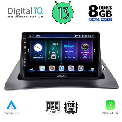 DIGITAL IQ BXD 8550_CPA (9inc) MULTIMEDIA TABLET for RENAULT KANGOO mod. 2010>