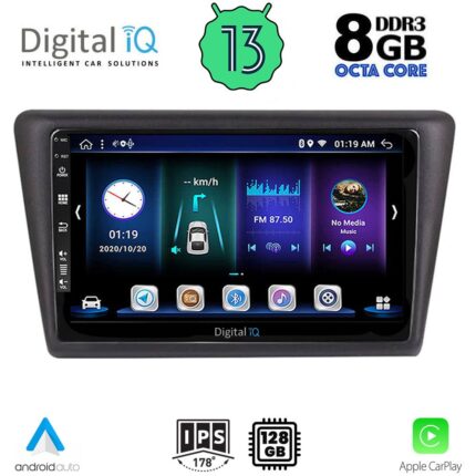 DIGITAL IQ BXD 8600_CPA (9inc) MULTIMEDIA TABLET for SKODA RAPID SPACEBACK mod. 2014>