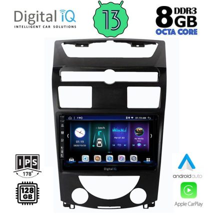 DIGITAL IQ BXD 8657_CPA (10inc) MULTIMEDIA TABLET SSANGYANG REXTON mod. 2006-2015