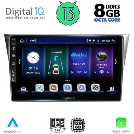 DIGITAL IQ BXD 8659_CPA (9inc) MULTIMEDIA TABLET for SUBARU IMPREZA mod. 2002-2008