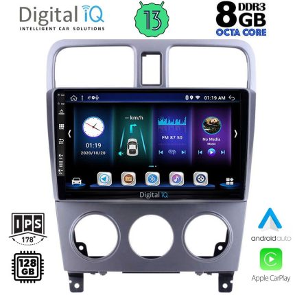 DIGITAL IQ BXD 8661_CPA (9inc) MULTIMEDIA TABLET for SUBARU FORESTER  mod. 2002-2008