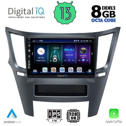DIGITAL IQ BXD 8667_CPA (9inc) MULTIMEDIA TABLET for SUBARU LEGACY - OUTBACK mod. 2009>