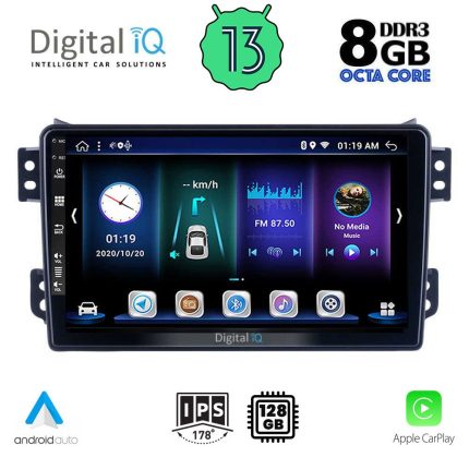 DIGITAL IQ BXD 8682_CPA (9inc) MULTIMEDIA TABLET for OPEL AGILA - SUZUKI SPLASH mod. 2008>