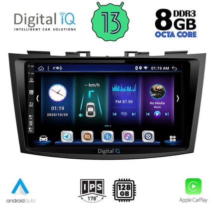 DIGITAL IQ BXD 8685_CPA (9inc) MULTIMEDIA TABLET for SUZUKI SWIFT mod. 2011-2016