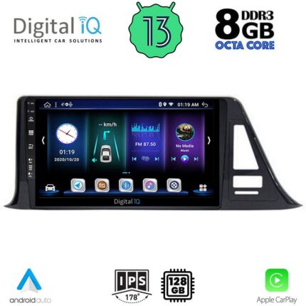 DIGITAL IQ BXD 8709_CPA (9inc) MULTIMEDIA TABLET for TOYOTA CH-R mod. 2017>