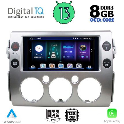 DIGITAL IQ BXD 8717_CPA (9inc) MULTIMEDIA TABLET for TOYOTA FJ CRUISER mod. 2007-2013
