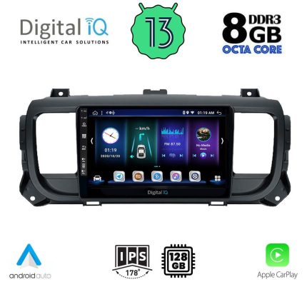 DIGITAL IQ BXD 8729_CPA (9inc) MULTIMEDIA TABLET for CITROEN JUMPY-SPACETOURER – PEUGEOT EXPERT-TRAVELLER – TOYOTA PROACE mod.2016>