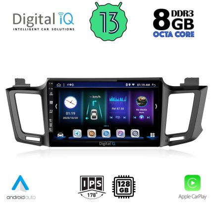 DIGITAL IQ BXD 8733_CPA (10inc) MULTIMEDIA TABLET for TOYOTA RAV 4 mod. 2013-2019