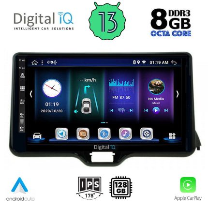 DIGITAL IQ BXD 8738_CPA (10inc) MULTIMEDIA TABLET for TOYOTA YARIS mod. 2020>