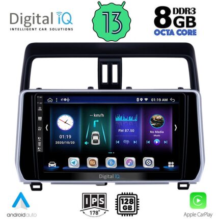DIGITAL IQ BXD 8739_CPA (10inc) MULTIMEDIA TABLET for TOYOTA LAND CRUISER mod. 2019>