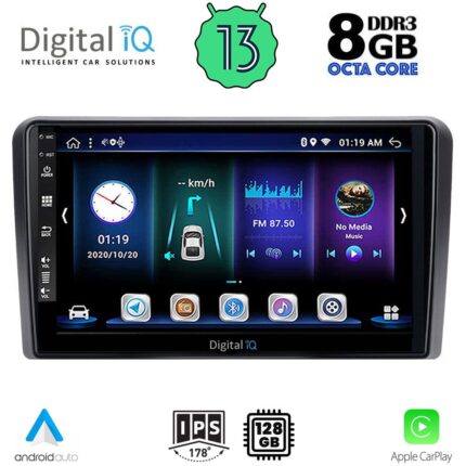DIGITAL IQ BXD 8740_CPA  (10inc) MULTIMEDIA TABLET for SEAT - SKODA - VW mod. 2004-2014