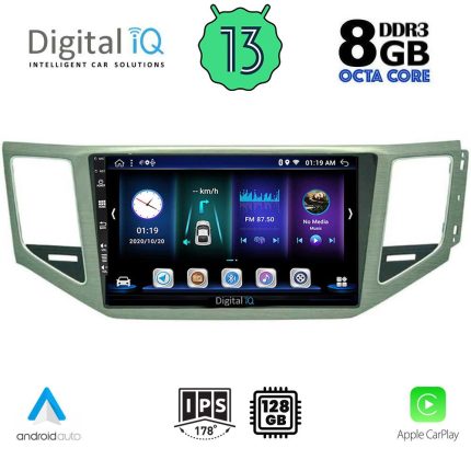 DIGITAL IQ BXD 8745_CPA (10inc) MULTIMEDIA TABLET for VW GOLF SPORTSVAN mod. 2014>