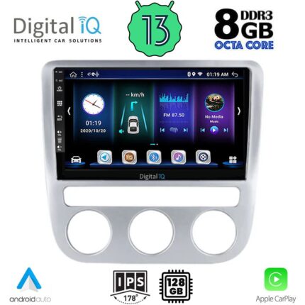 DIGITAL IQ BXD 8752_CPA CLIMA (9inc) MULTIMEDIA TABLET for VW   EOS mod. 2006> - SCIROCCO mod. 2008-2014