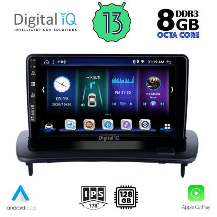 DIGITAL IQ BXD 8783_CPA (9inc) MULTIMEDIA TABLET for VOLVO C30 - S40 mod. 2004-2013