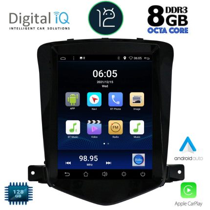 DIGITAL IQ BXD 8925_CPA TESLA STYLE  for CHEVROLET CRUZE mod. 2008-2012