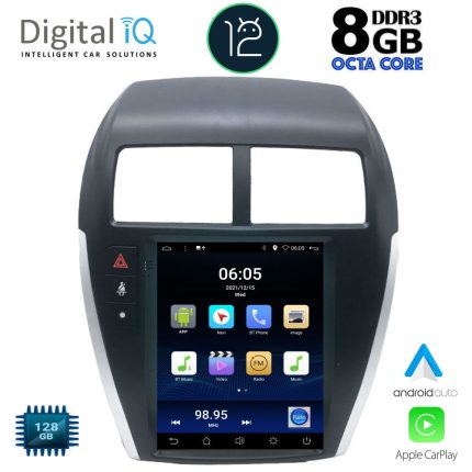 DIGITAL IQ BXD 8952_CPA TESLA STYLE for MITSUBISHI ASX mod. 2009>
