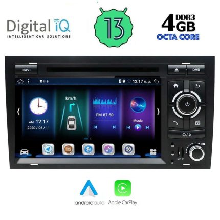 DIGITAL IQ BXE 650_CPA (7" DVD) MULTIMEDIA for AUDI A4 mod. 2002-2008