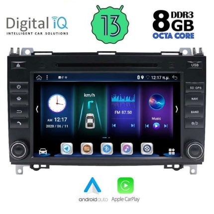 DIGITAL IQ ΒΧΕ 868_CPA (8'' DVD) MULTIMEDIA for MERCEDES A – B – SPRINTER – VITO – VIANO mod. 2004-2020