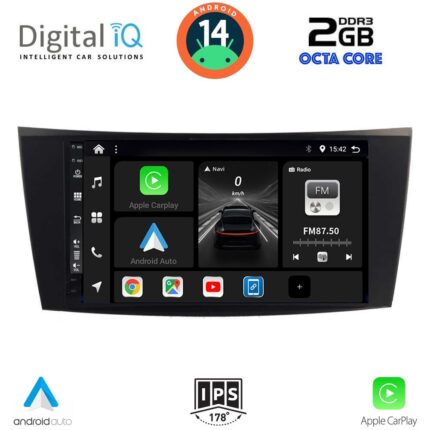 DIGITAL IQ BXF 5407_CPAA (8inc) MULTIMEDIA TABLET for MERCEDES E W211 – CLS mod. 2003-2009