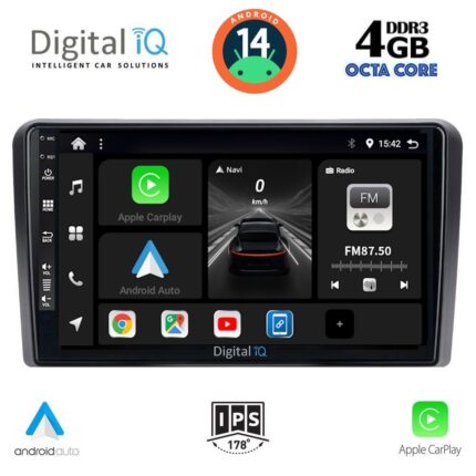 DIGITAL IQ BXF 6003_CPAA (9inc) MULTIMEDIA TABLET for AUDI A3 mod. 2003-2012