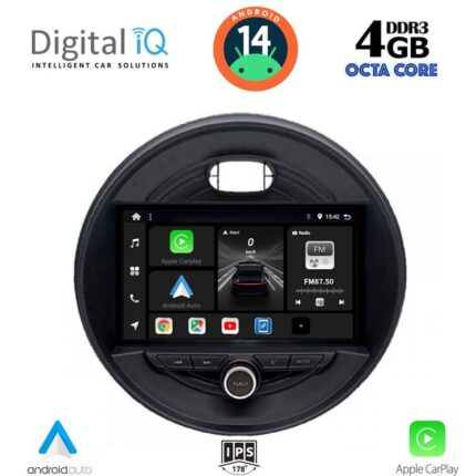 DIGITAL IQ BXF 6066_CPAA (9inc) MULTIMEDIA TABLET for MINI COOPER (F55-56-F57) mod. 2015> CLUBMAN (F54) mod. 2015> ROADSTER (F59) mod. 2014> COUNTRYMAN (F60) mod. 2016>