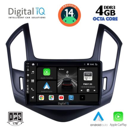 DIGITAL IQ BXF 6077_CPAA (9inc) MULTIMEDIA TABLET for CHEVROLET CRUZE mod. 2013-2015