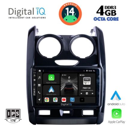 DIGITAL IQ BXF 6103_CPAA (9inc) MULTIMEDIA TABLET for DACIA DUSTER mod. 2012-2019