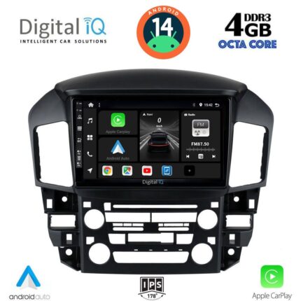 DIGITAL IQ BXF 6344_CPAA (9inc) MULTIMEDIA TABLET for LEXUS RX 300 mod. 1998-2003