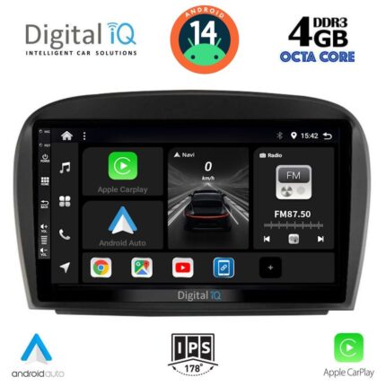 DIGITAL IQ BXF 6427_CPAA (9inc) MULTIMEDIA TABLET for MERCEDES SL (R230) FACELIFT mod. 2006-2012