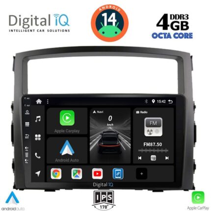 DIGITAL IQ BXF 6446_CPAA (9inc) MULTIMEDIA TABLET for MITSUBISHI PAJERO mod. 2006-2013