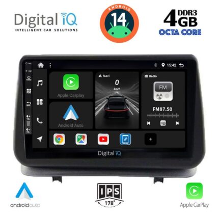 DIGITAL IQ BXF 6543_CPAA (9inc) MULTIMEDIA TABLET for RENAULT CLIO mod. 2005-2011