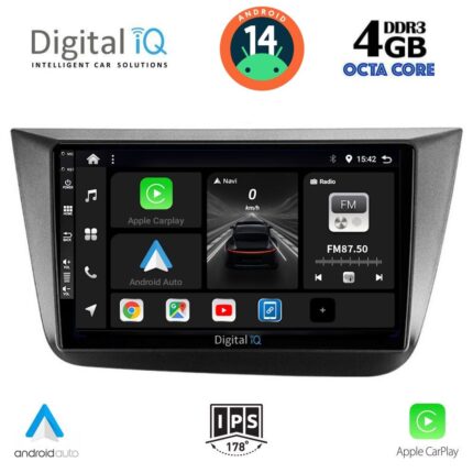 DIGITAL IQ BXF 6570_CPAA (9inc) MULTIMEDIA TABLET for SEAT ALTEA mod. 2004-2015
