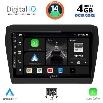 DIGITAL IQ BXF 6686_CPAA (9inc) MULTIMEDIA TABLET for SUZUKI SWIFT mod. 2017>