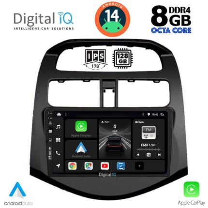 DIGITAL IQ BXF 7078_CPAA (9inc) MULTIMEDIA TABLET for CHEVROLET SPARK mod. 2009-2015