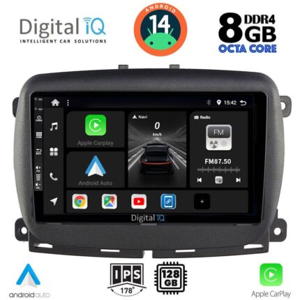 DIGITAL IQ BXF 7131_CPAA (9inc) MULTIMEDIA TABLET for FIAT 500 mod. 2016>