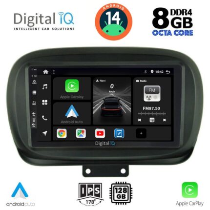 DIGITAL IQ BXF 7134_CPAA (9inc) MULTIMEDIA TABLET for FIAT 500Χ mod. 2014>