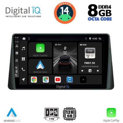 DIGITAL IQ BXF 7158_CPAA (9inc) MULTIMEDIA TABLET for FORD FOCUS mod. 2019>