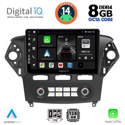 DIGITAL IQ BXF 7163_CPAA CLIMA (10inc) MULTIMEDIA TABLET for FORD MONDEO mod. 2011-2013