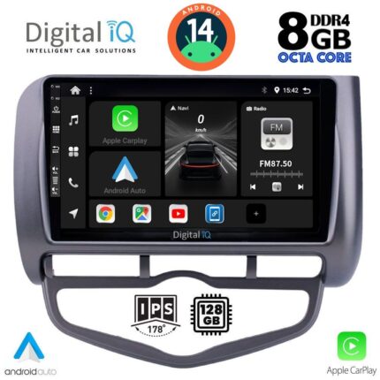 DIGITAL IQ BXF 7210_CPAA CLIMA (9inc) MULTIMEDIA TABLET for HONDA JAZZ mod. 2002-2008