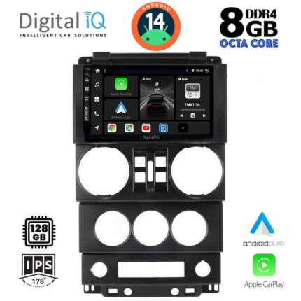 DIGITAL IQ BXF 7294_CPAA (9inc) MULTIMEDIA TABLET for JEEP WRANGLER  mod. 2006-2011