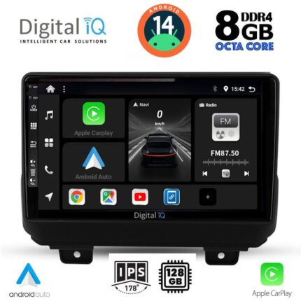 DIGITAL IQ BXF 7298_CPAA (9inc) MULTIMEDIA TABLET for JEEP WRANGLER mod. 2018>