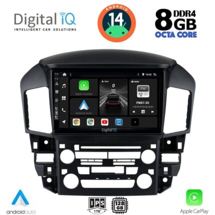 DIGITAL IQ BXF 7344_CPAA (9inc) MULTIMEDIA TABLET for LEXUS RX 300 mod. 1998-2003