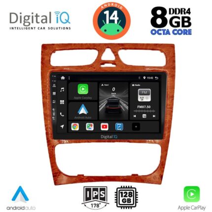 DIGITAL IQ BXF 7402CH_CPAA (9inc) MULTIMEDIA TABLET for MERCEDES C (W203) mod. 1999-2004