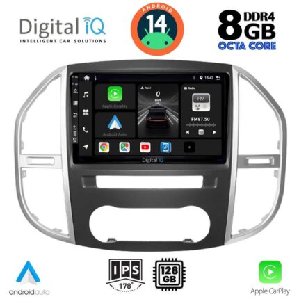 DIGITAL IQ BXF 7429_CPAA (10inc) MULTIMEDIA TABLET for MERCEDES VITO – VIANO  (W447) mod. 2015>