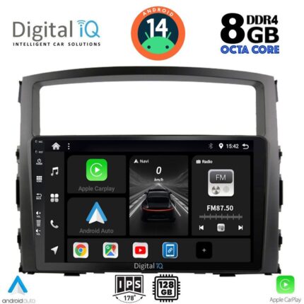 DIGITAL IQ BXF 7446_CPAA (9inc) MULTIMEDIA TABLET for MITSUBISHI PAJERO mod. 2006-2013