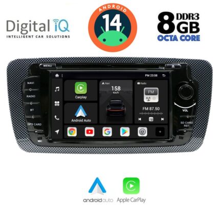 DIGITAL IQ BXF 747_CPAA (7" DVD) MULTIMEDIA for SEAT IBIZA mod. 2008-2015