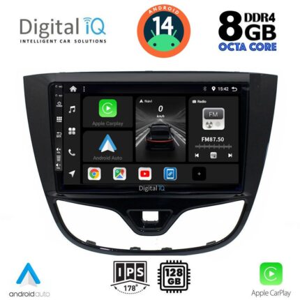 DIGITAL IQ BXF 7489_CPAA (10inc) MULTIMEDIA TABLET for OPEL KARL mod. 2014-2019