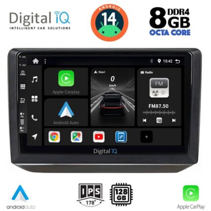 DIGITAL IQ BXF 7581_CPAA (10inc) MULTIMEDIA TABLET for SKODA FABIA mod. 2008-2014